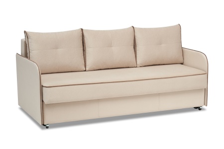 Диван еврокнижка Лозанна бежевый