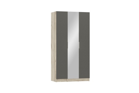 Шкаф Венеция комбинация № 3 дуб серый крафт / графит