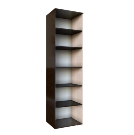 Шкаф бельевой Оскар-18, венге/дуб молочный