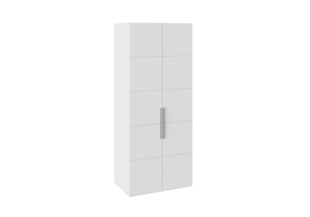 Шкаф 2-дверный Наоми белый глянец