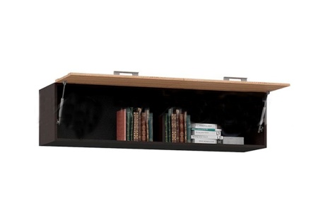 Шкаф навесной Асти №3 дуб сонома / венге
