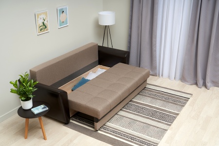 Диван еврокнижка Амстердам бежевый