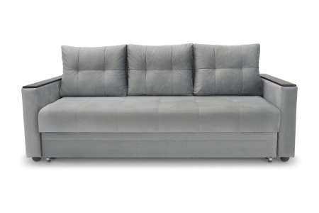 Диван еврокнижка Денвер серый