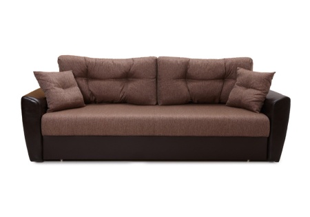 Диван еврокнижка Амстердам коричневый