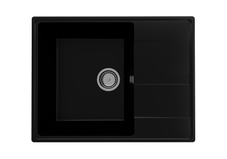 Мойка Ulgran Quartz Prima 650 уголь