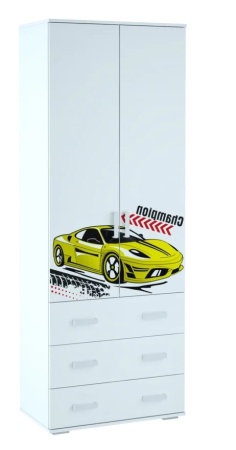 Шкаф для одежды 2х створчатый Тойс Champion