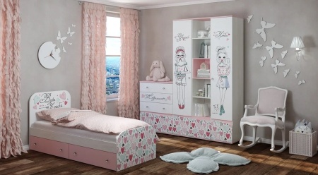 Детская комната Малибу. Комплект 4