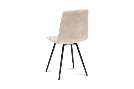 Стул Фред черный муар / бежевый