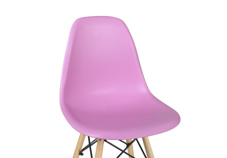 Стул обеденный Eames DSW розовый