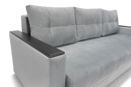 Диван еврокнижка Денвер серый