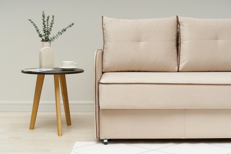 Диван еврокнижка Лозанна бежевый