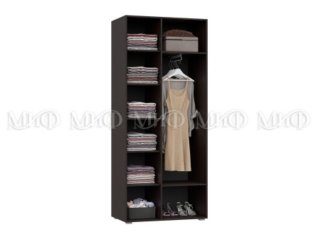 Шкаф Арт МДФ ШК-001 исп.1 (Ш-916 x В-2150 x Г-542 мм)/Разные Цвета