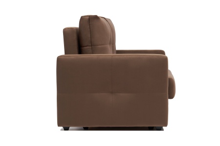 Диван шагающая еврокнижка Вита коричневый