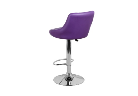 Стул барный Комфорт фиолетовый