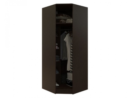 Угловой Шкаф Сицилия Венге/Белфорт (Ш -876 × В -2200 × Г-876 мм)