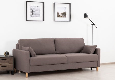 Диван тик-так Дилан коричневый