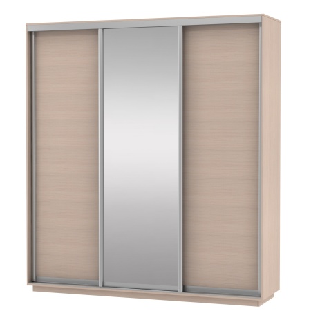 Шкаф-Купе 3-х Створчатый Тиффани Рамир Медиум-1 Ш-1800/2100/2200 мм/Разные Цвета