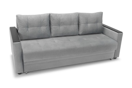 Диван еврокнижка Денвер серый