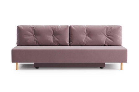 Диван еврокнижка Хольми розовый