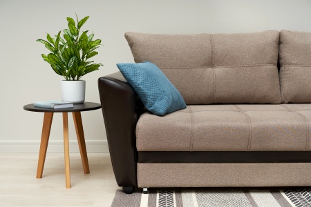 Диван еврокнижка Амстердам бежевый